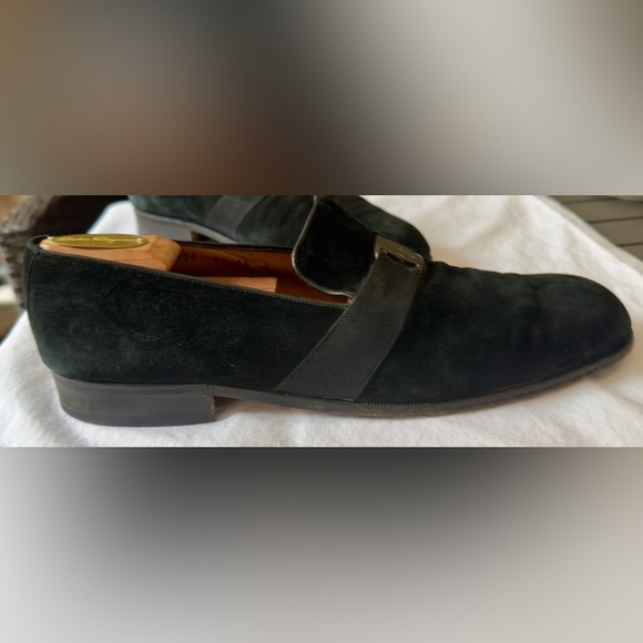 SALVATORE FERRAGAMO Velvet Dress Loafer main image 14